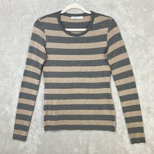 Bailey 44 Lightweight Striped Shirt Top Womens Sz S